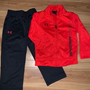 Under Armour little boys jogging suit